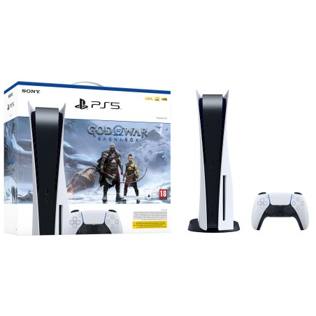 SONY PS5 SET with God of War Ragnarok & DualSense controller & Pulse 3D headset